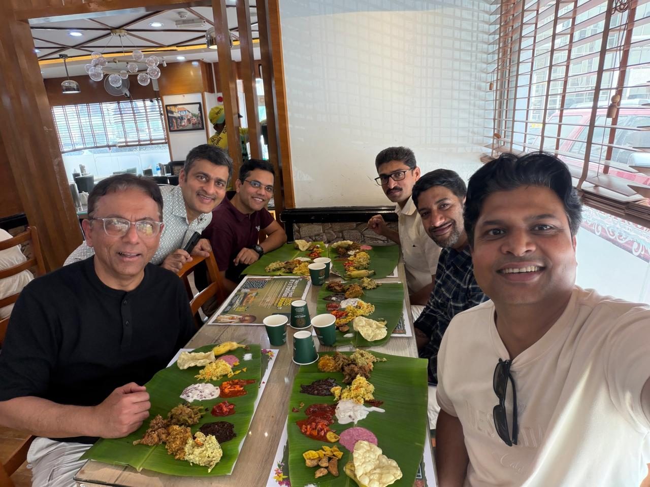 Team lunch together